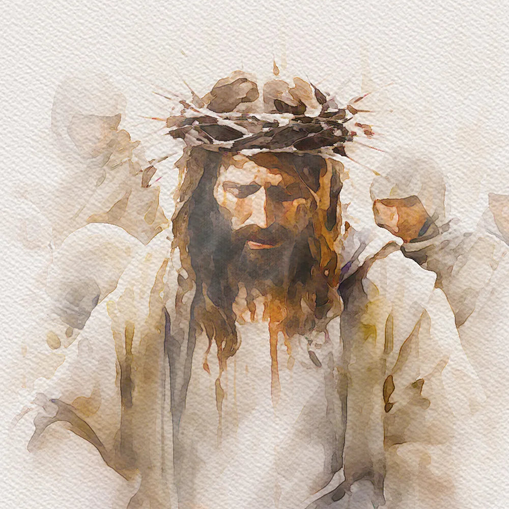 Sorrowful mystery, the crowning of thorns.