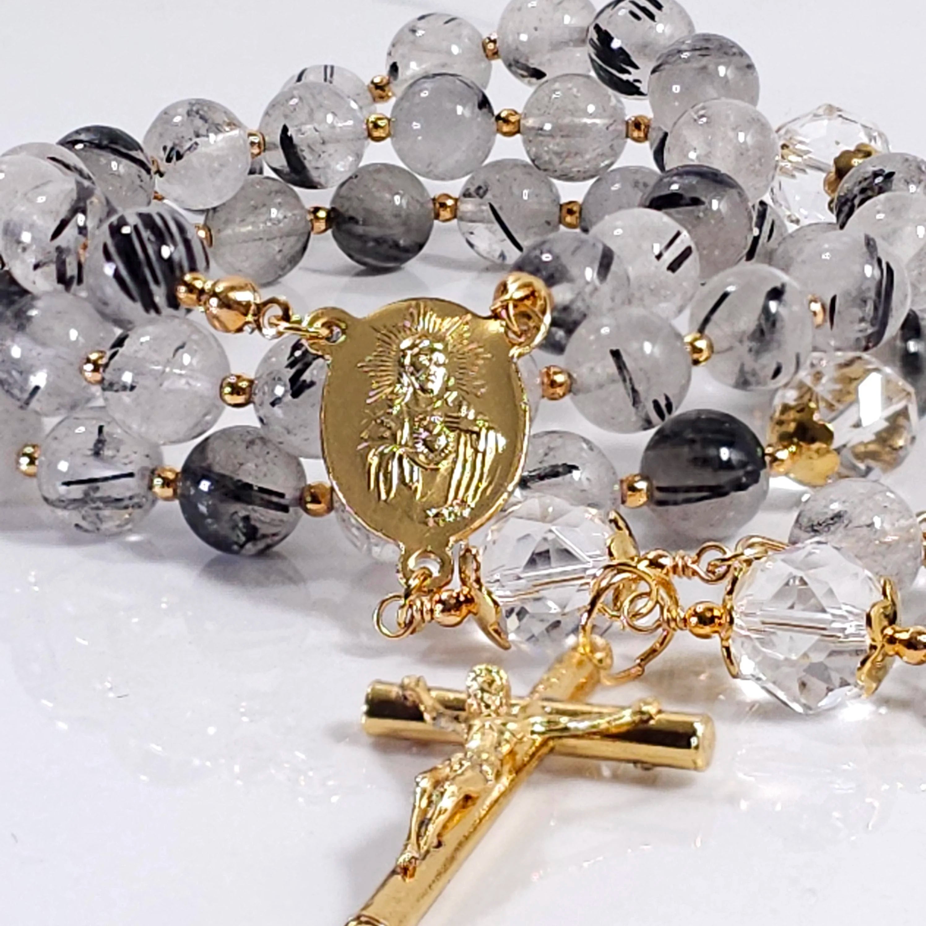 Sacred heart of Jesus gold medal.