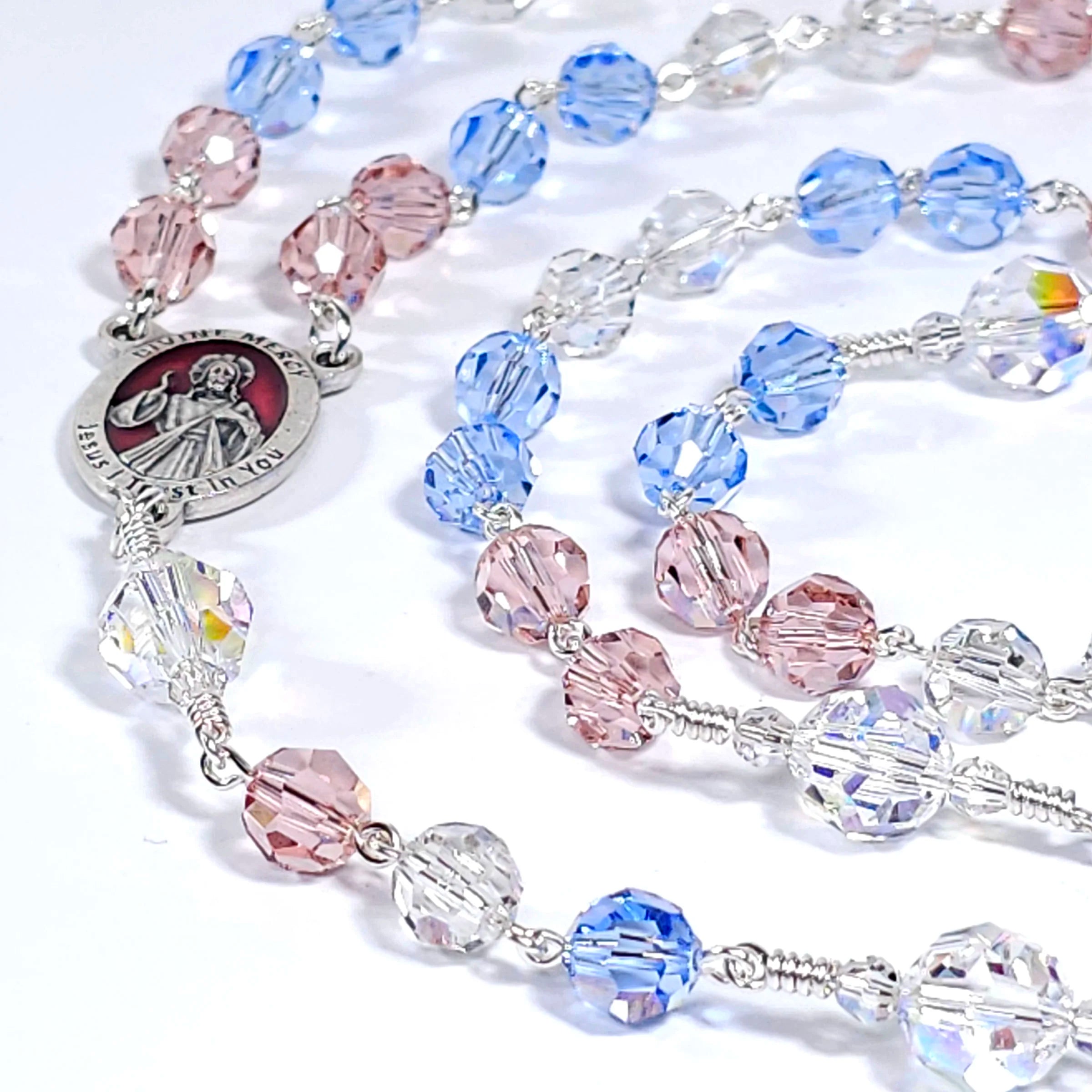 divine mercy chaplet rosary.