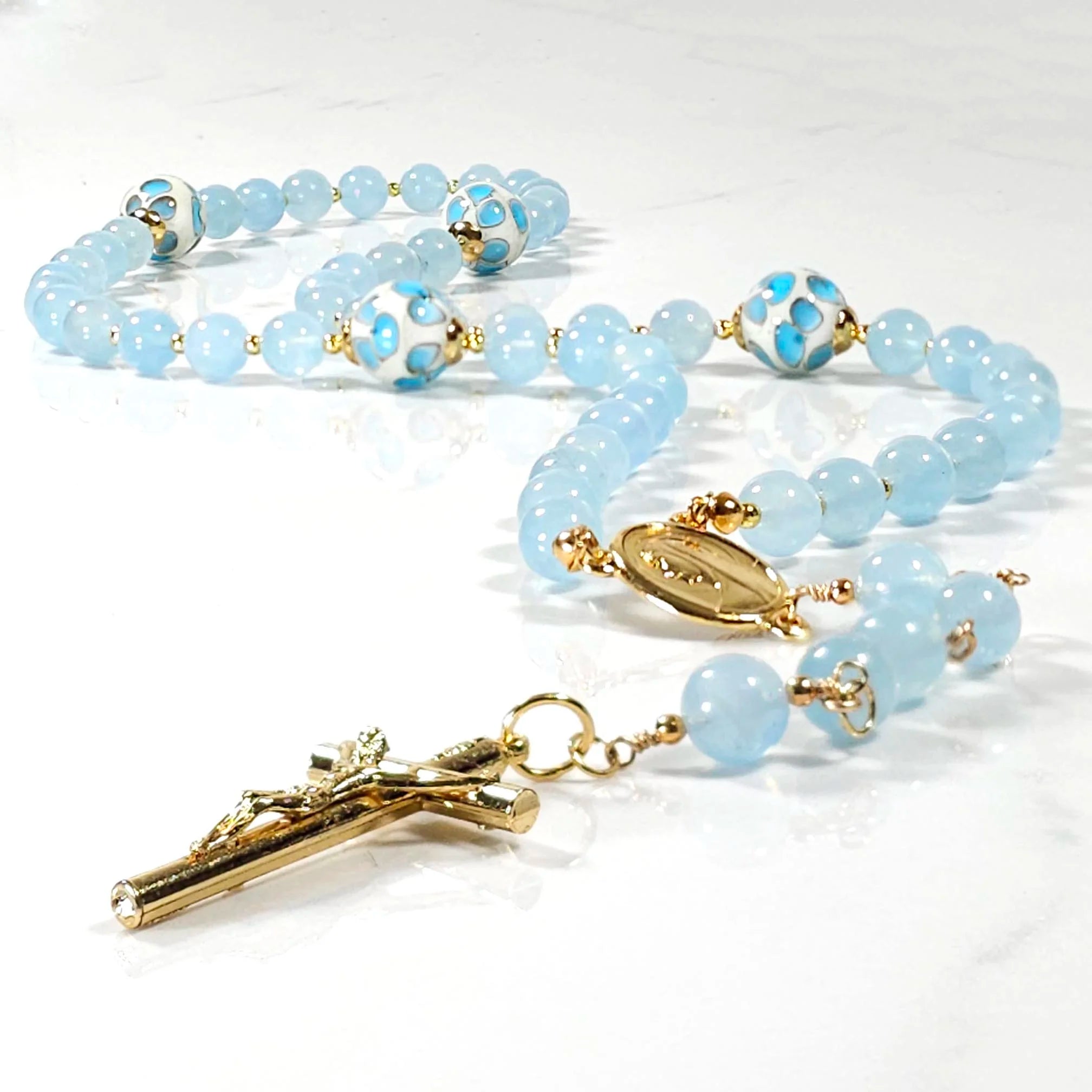 The best Blue Rosary.